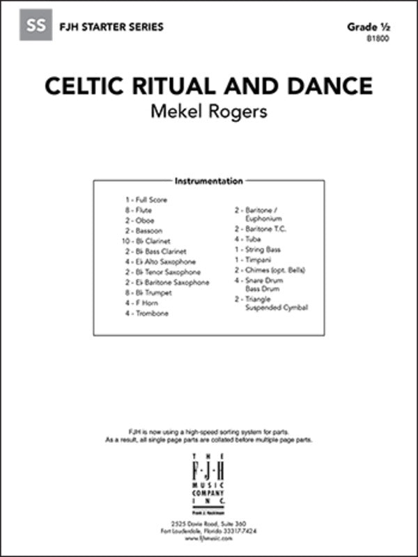 Celtic Ritual And Dance Cb0.5 Sc/Pts