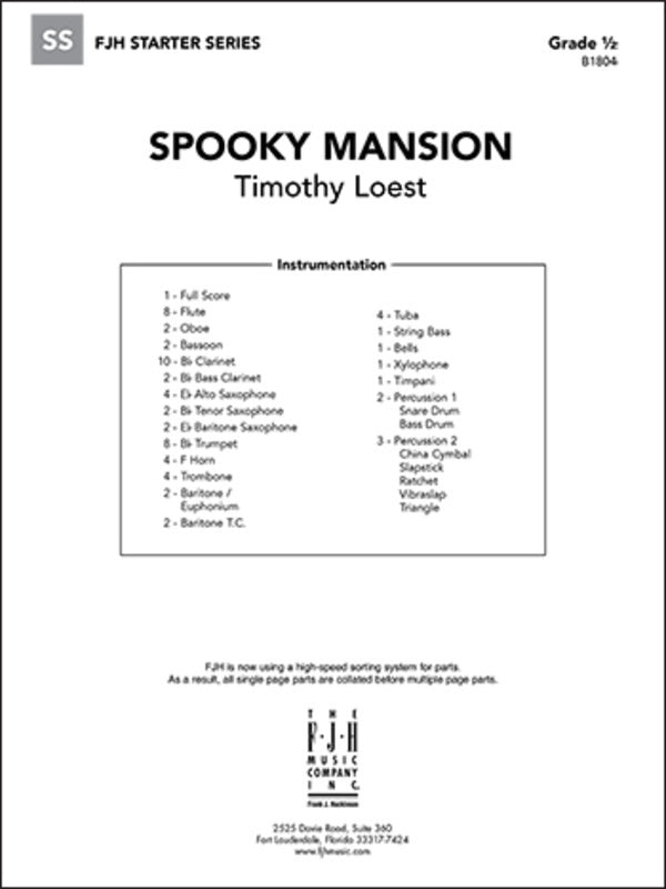 Spooky Mansion Cb0.5 Sc/Pts