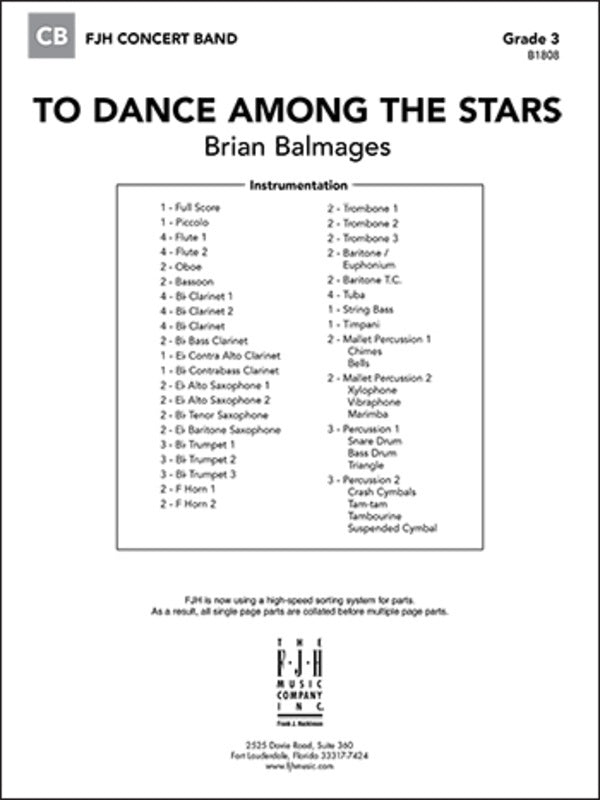 To Dance Among The Stars Cb3 Sc/Pts