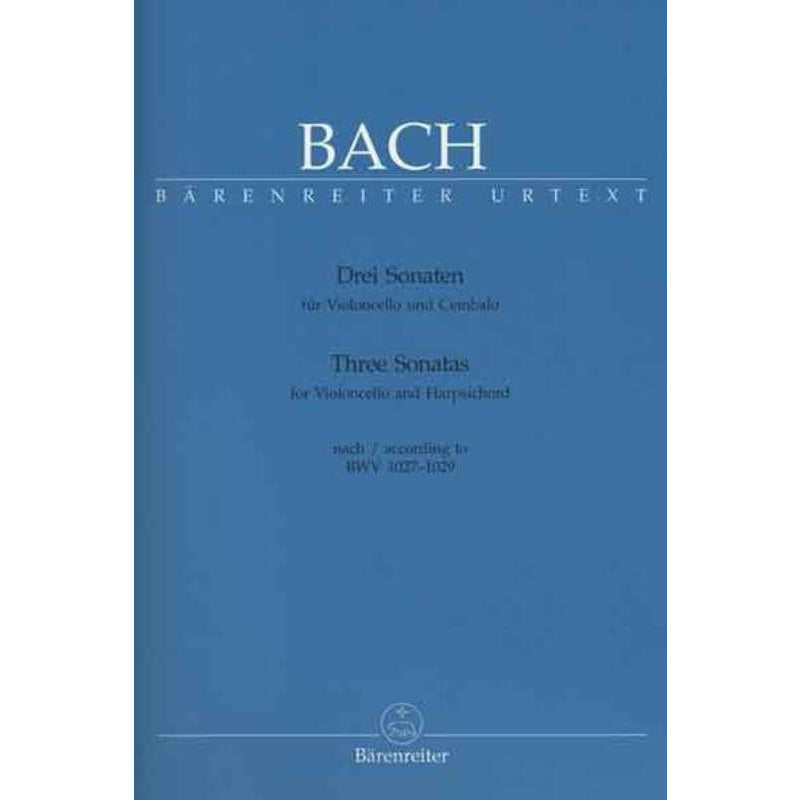 Bach - 3 Sonatas Bwv 1027-1029 Cello/Piano