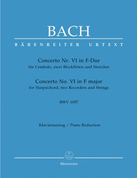 Concerto Bwv 1057 F 2P 4H