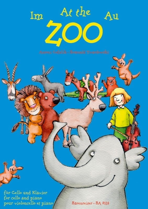 At The Zoo 15 Easy Pieces For Beginners Vc Pno