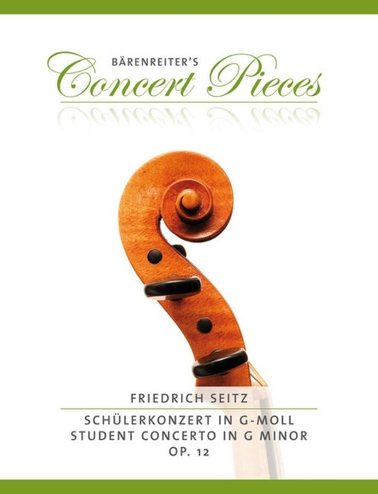 Student Concerto In G Min Op 12 Vln/Piano