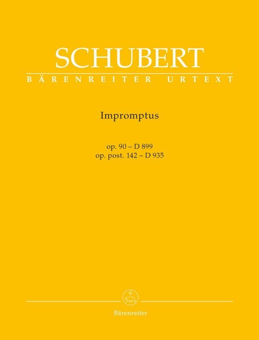 Schubert - Impromptus Op 90 D899 Op 142 Post D935