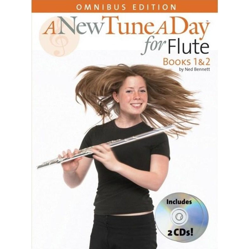 A NEW TUNE A DAY FLUTE BKS 1 & 2 OMNIBUS BK/CD - Music2u