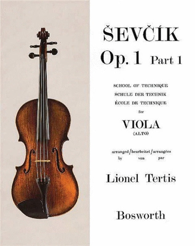 Sevcik Viola Studies Op 1 Part 1 Book