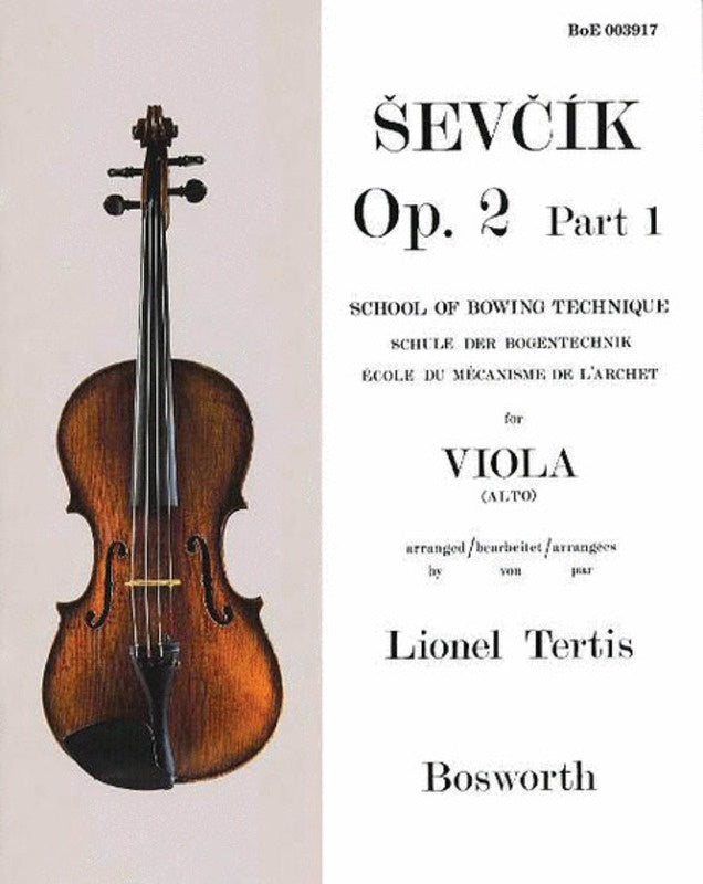 Sevcik - Viola Studies Op 2 Part 1 Book