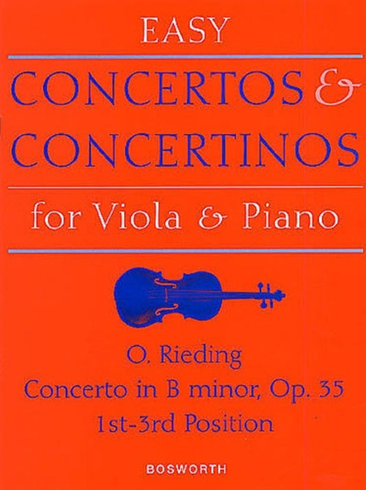 Rieding - Concerto B Minor Op 35 Viola/Piano