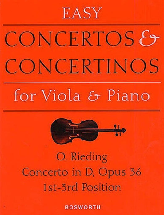 Rieding - Concerto D Major Op 36 Viola/Piano