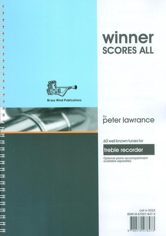 Winner Scores All For Treble Recorder