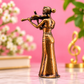 Sundry & Sound - Miniature Solid Brass Violinist Ornament (3.2cm)