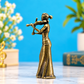 Sundry & Sound - Miniature Solid Brass Violinist Ornament (3.2cm)