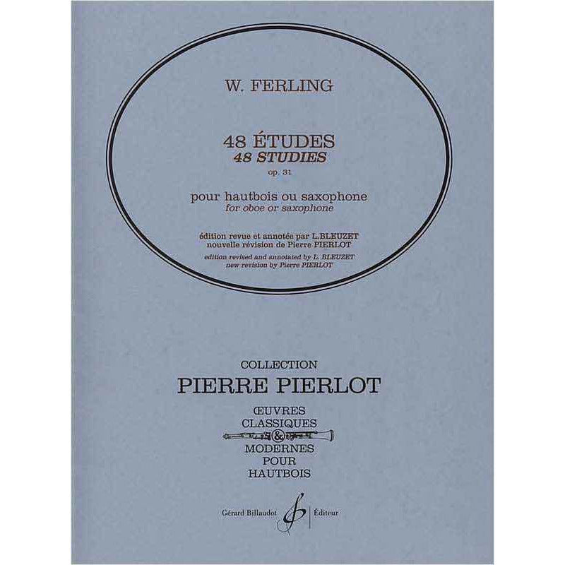 FERLING - 48 STUDIES OP 31 FOR OBOE - Music2u