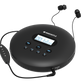 Majority Oakcastle CD100 Bluetooth Portable CD Player - Black