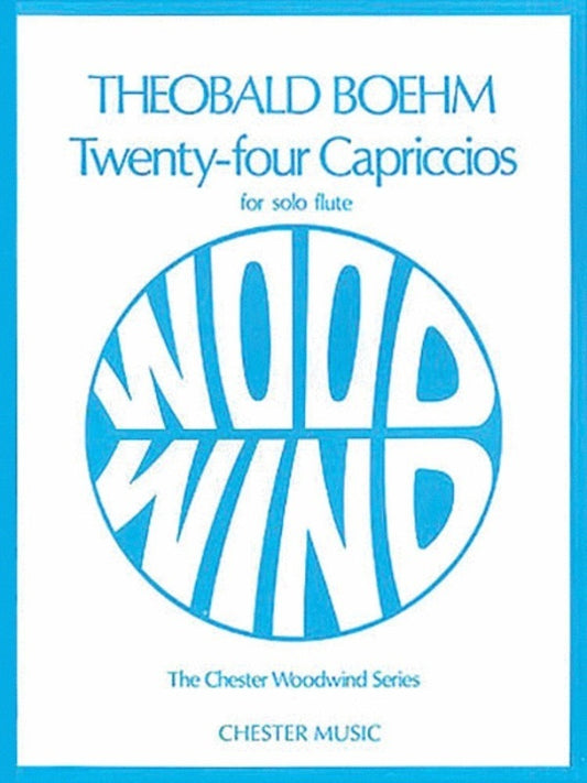 Boehm - 24 Caprices For Solo Flute Ed Wye