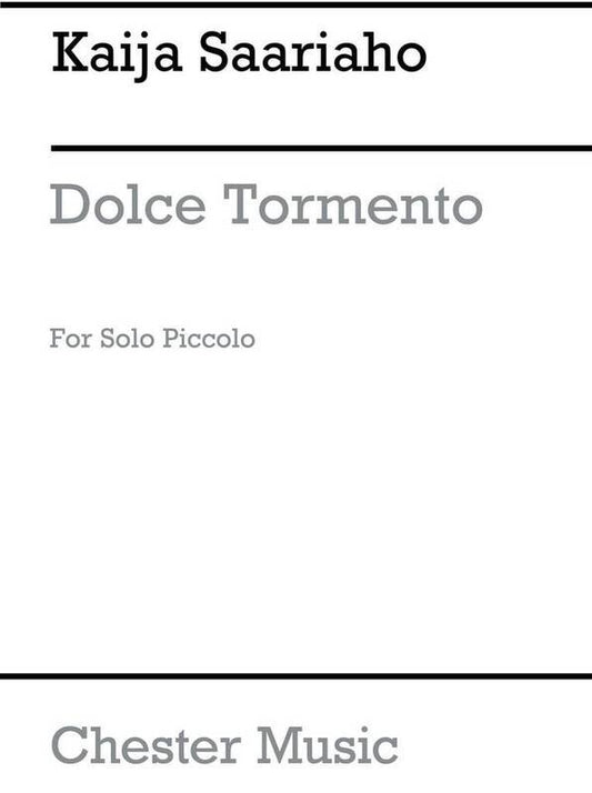 Saariaho - Dolce Tormento For Solo Piccolo