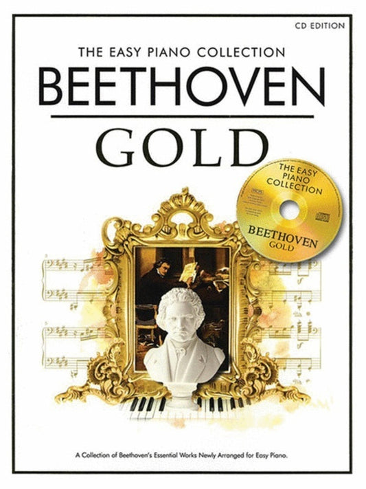Easy Piano Collection Beethoven Gold Bk/Cd