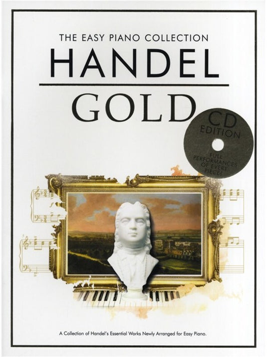 Easy Piano Collection Handel Gold Bk/Cd