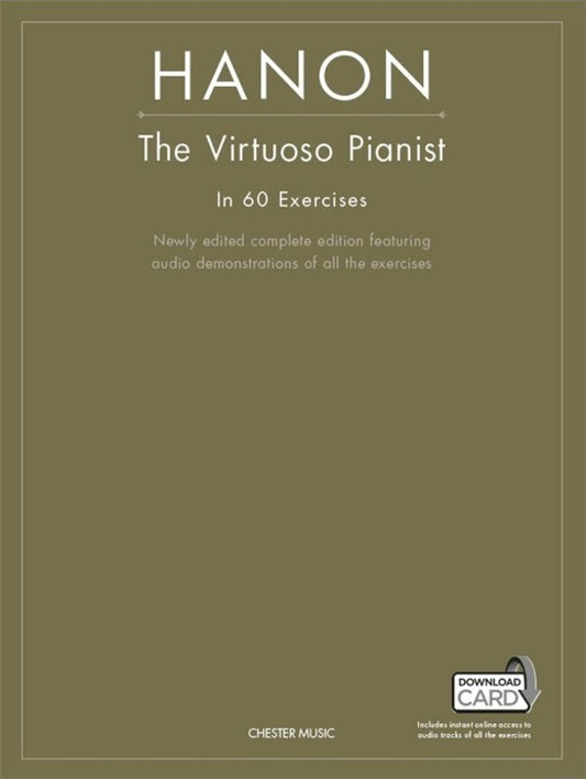 Hanon - The Virtuoso Pianist Bk/Download