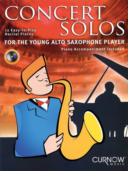 Concert Solos For The Young Alto Sax Bk/Cd