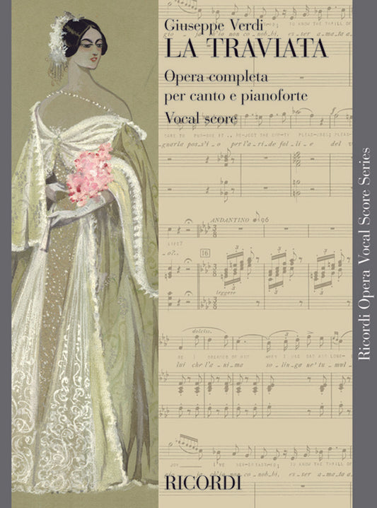 Verdi - La Traviata Vocal Score Ita/Eng/Ger/Fre