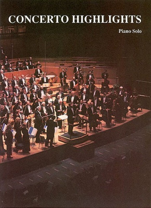 Concerto Highlights For Piano Solo