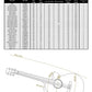 DCM EC2C ABS / Fibre Deluxe Electric Guitar Case With Dark Silver Lining