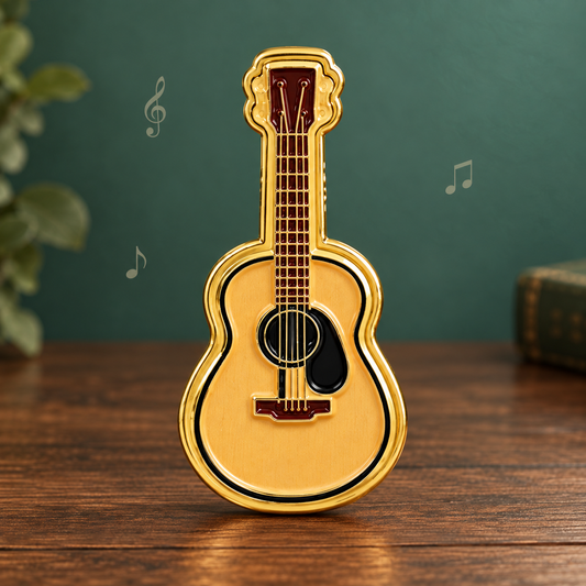 Acoustic Guitar Enamel Mini Pin