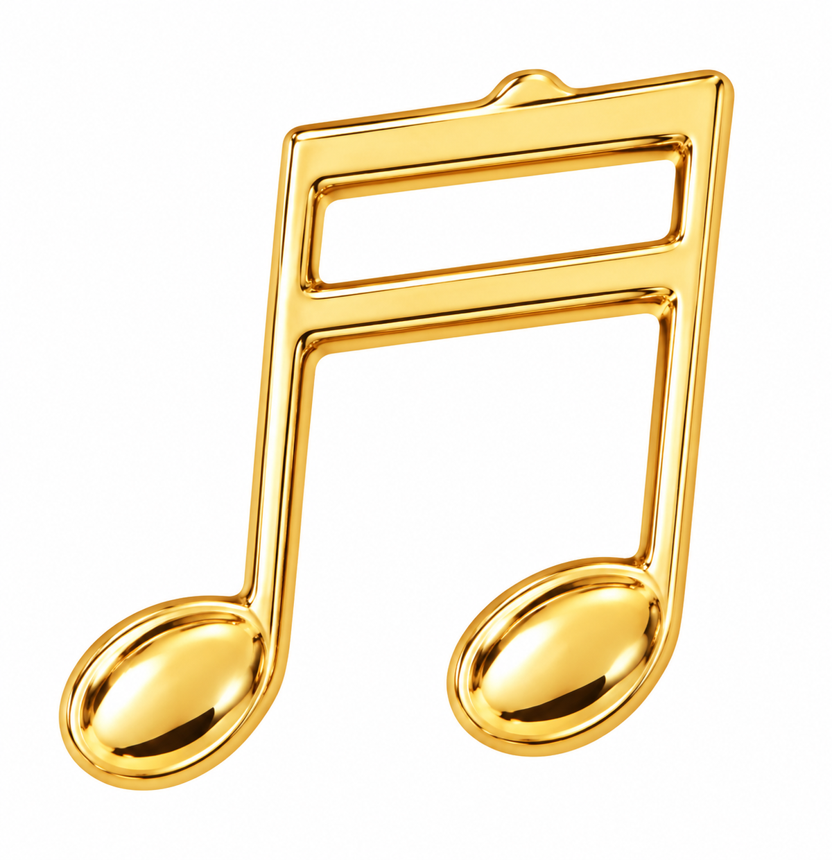 Double Note Mini Pin