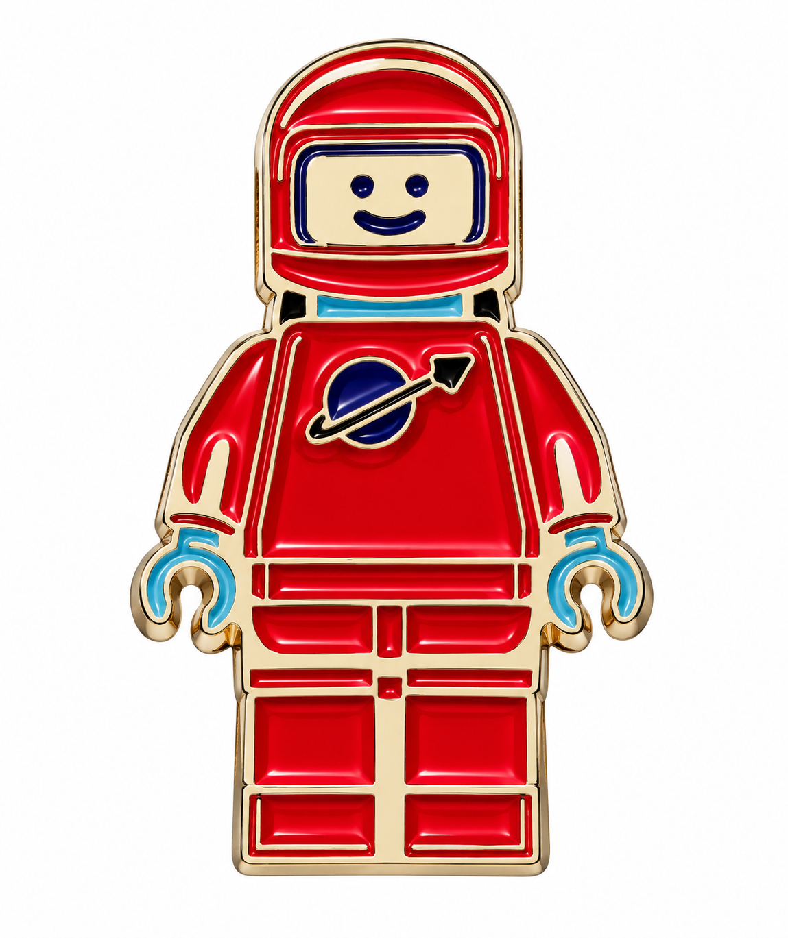 One Small Step- Astronaut Enamel Pin