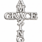 Amazing Grace -  Silver Enamel Pin