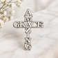 Amazing Grace -  Silver Enamel Pin