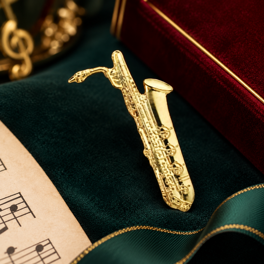 Baritone Saxophone Mini Pin
