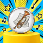 Trumpet Mini Glass Pin Set (6 Piece)