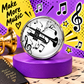Trumpet Mini Glass Pin Set (6 Piece)