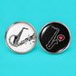 Saxophone Mini Glass Pin Set (2 Piece)