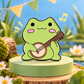 Banjo Frog Enamel Pin