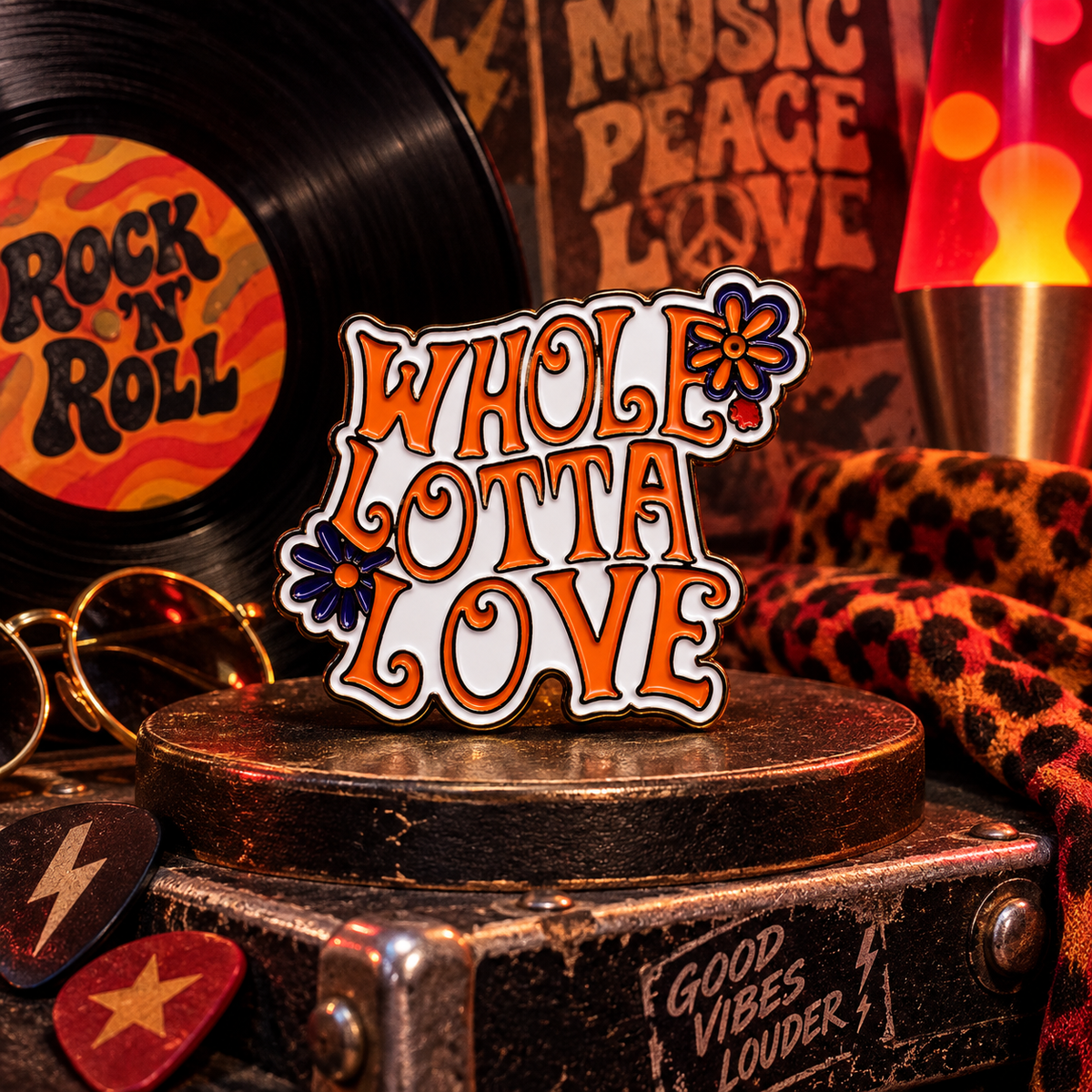 Whole Lotta Love - Enamel Pin