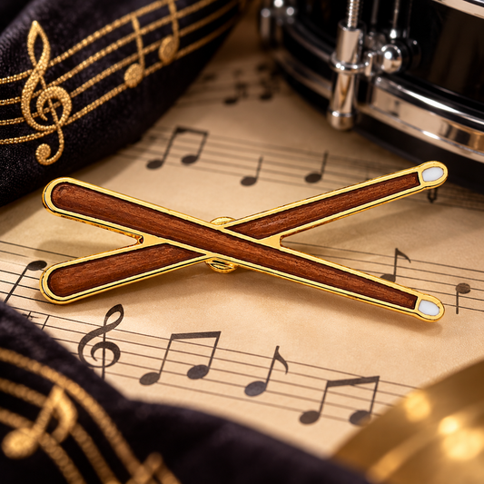 Drumsticks Mini Pin