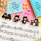 Musical Cats - Sheet Music Clips (Guitar and Drums Set)
