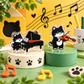 Musical Cats - Sheet Music Clips (Piano and Violin Set)