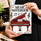 A5 Grand Piano Spiral Notebook (100 Pages)