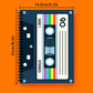 A5 Vintage Cassette-Style Notebook (60 Pages)