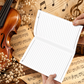 Vintage Violin Style Notebook (100 pages)