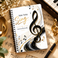 A5 Make Today Sing Sprial Music Notebook (100 Pages)