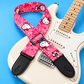 Kitty Pink Guitar Strap