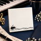 Piano Memo Pad Music Squares (50 Sheets)