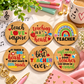 Teacher Inspiration Wooden Coasters – Set of 6
