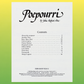 John Robert Poe  - Poepourri For Piano Book