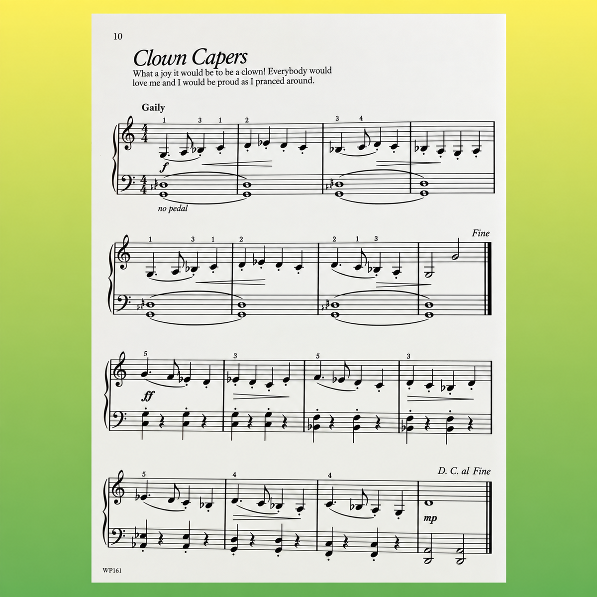 John Robert Poe  - Poepourri For Piano Book